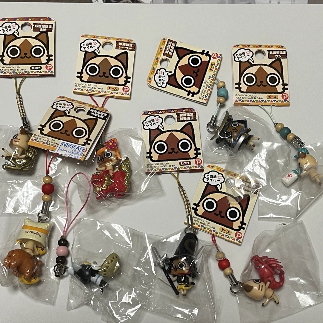 モンハン ご当地アイルー(1個メラルー)8個セット モンスターハンターの