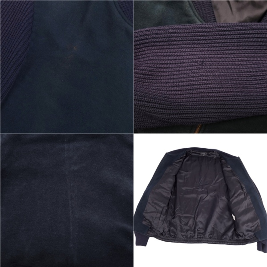 A.P.C - アーペーセー A.P.C ジャケット ブルゾン 中綿入り ニット