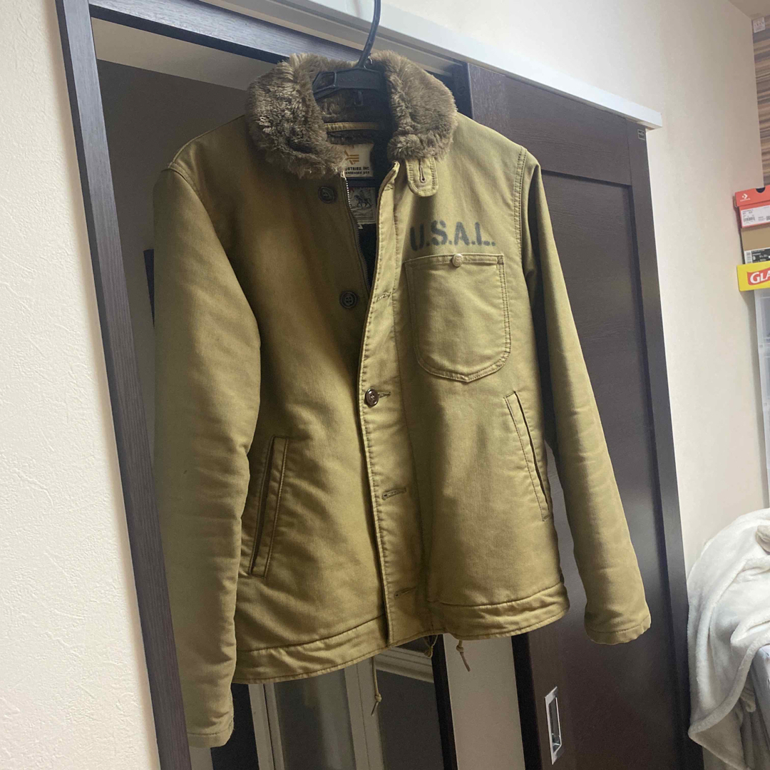 ALPHA INDUSTRIES - ALPHA X LEE コラボアイテム N1デッキジャケットの