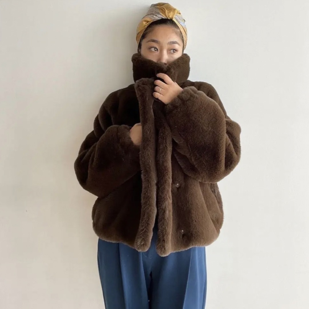 ECOファーミディアムカラーコート シールームリン searoomlyn