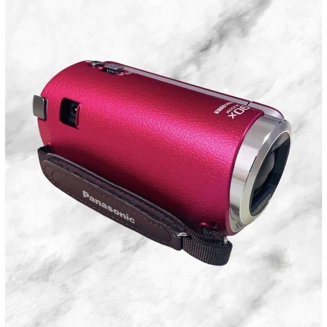 Panasonic - (新品同様)Panasonic HC-W590M ビデオカメラ64GB ピンク色