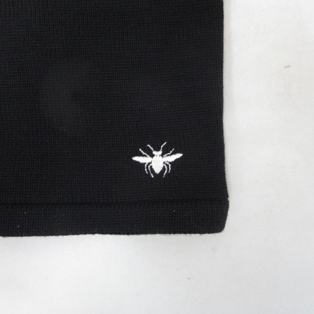 DIOR HOMME - ディオールオム ネックウォーマー マフラー Bee刺繍 黒 F