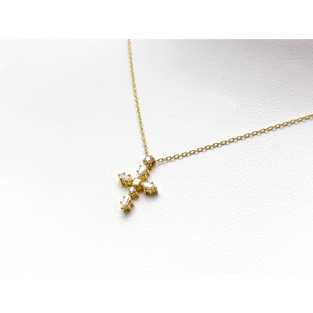 AHKAH - AHKAH アーカー K18 18金イエローゴールド ダイヤ NNクロス