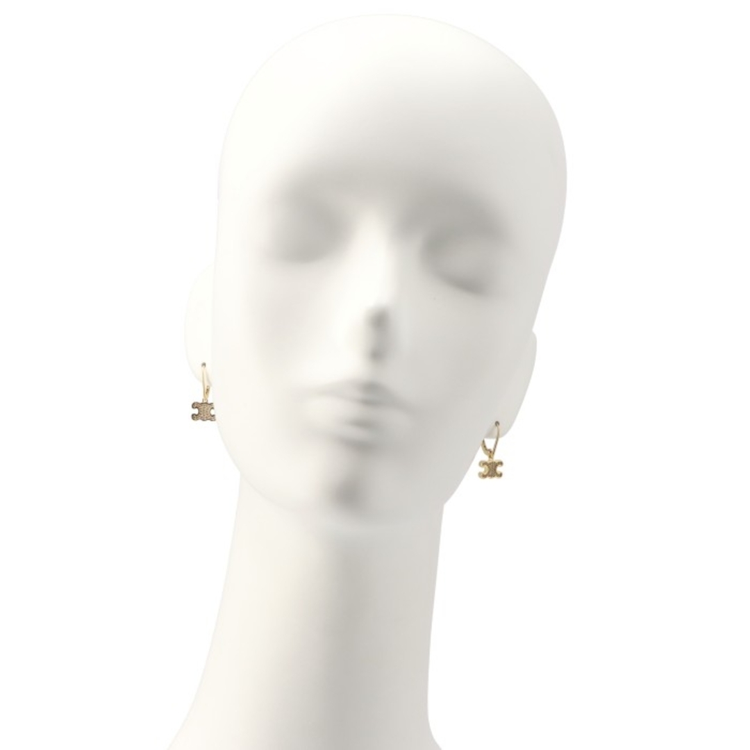 CELINE - セリーヌ CELINE ピアス トリオンフ ラインストーン