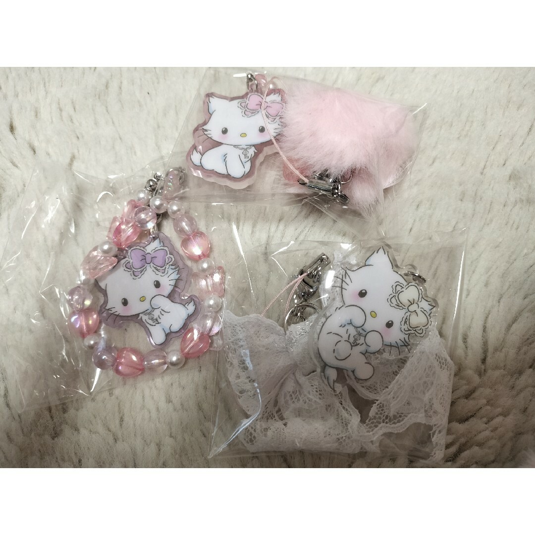 チャーミーキティ シークレットストラップ 平成キャラクターリボン