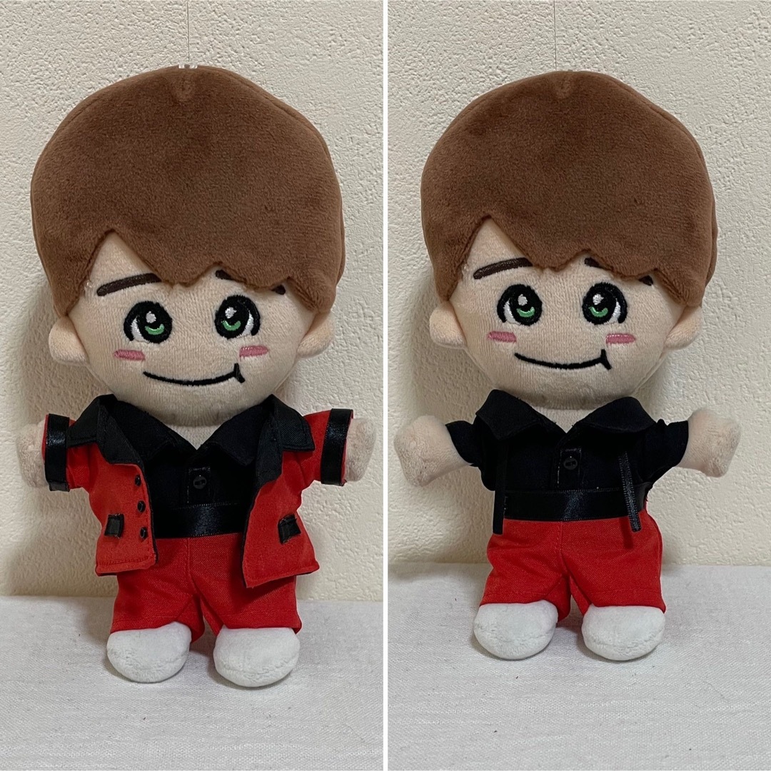 ちびぬい なにわ男子「POPMALL」赤×黒衣装【オーダーページ】の通販 by