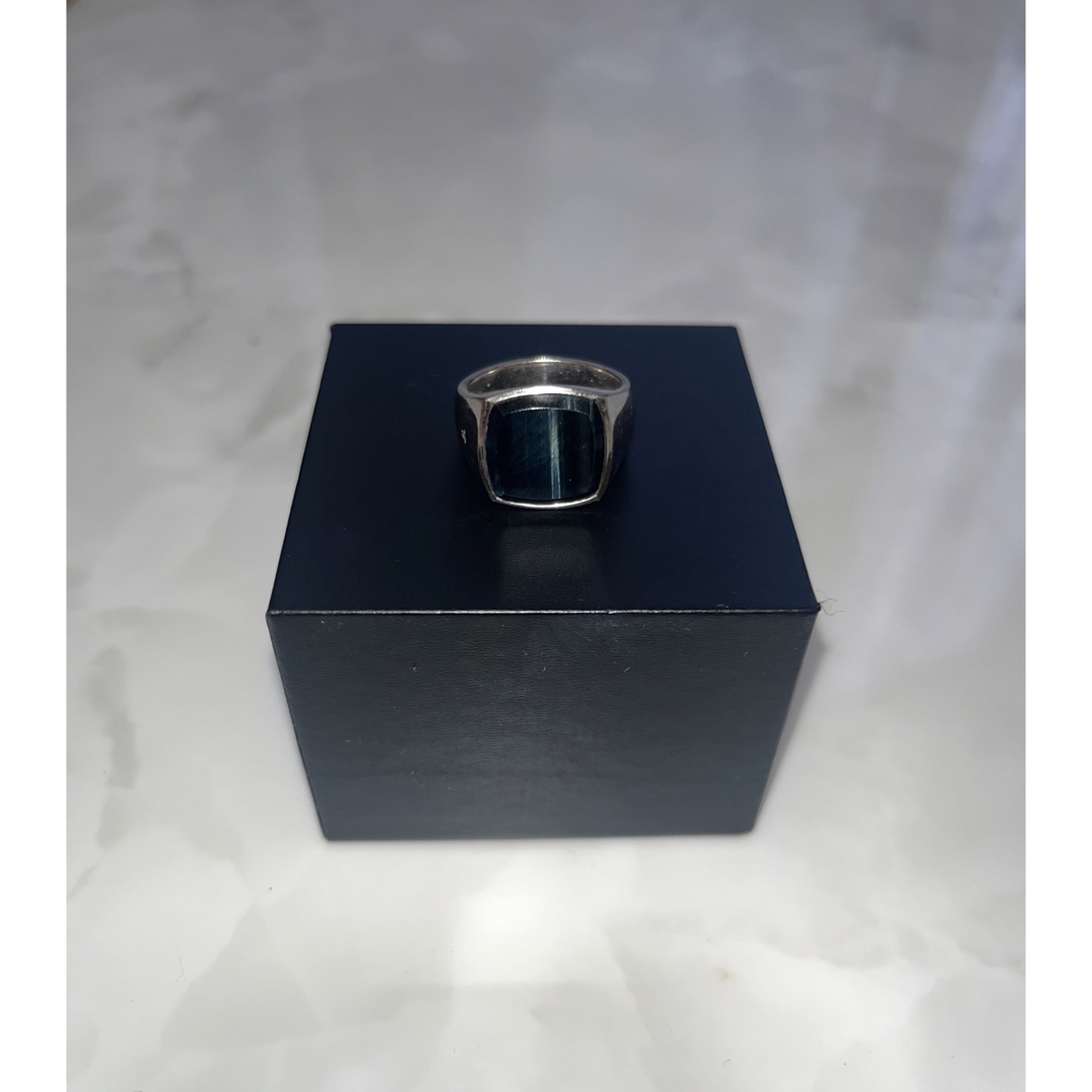 TOM WOOD - 【美品】TOM WOOD ブルーホークアイクッションリング