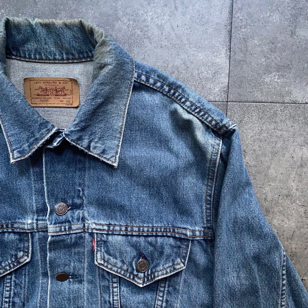 Levi's - 90s リーバイス70505 Gジャン/デニムジャケット 40 USA製の
