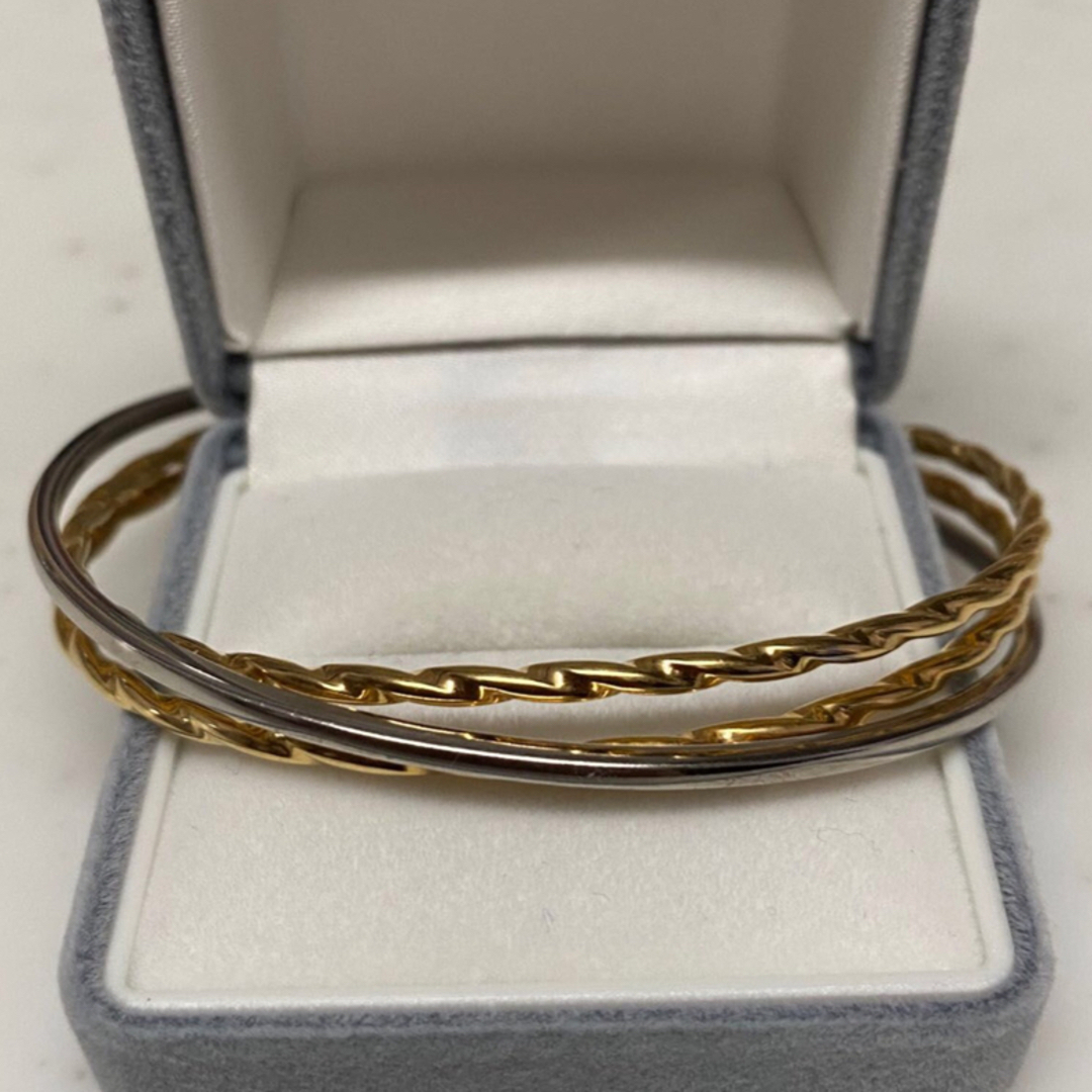 GSTV イタリアンジュエリー S V／K18 トゥービーゴールド バングルの