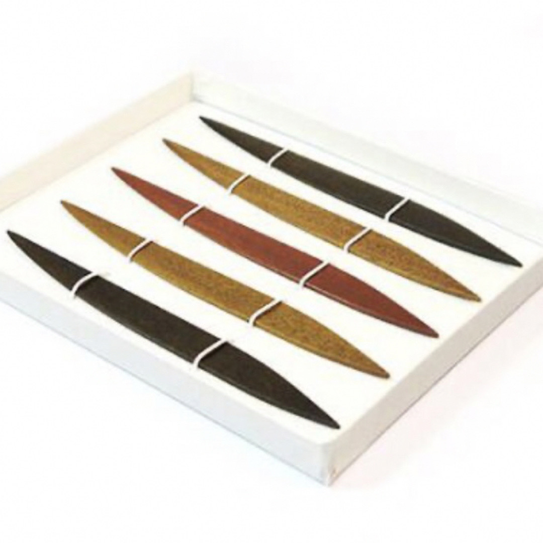 輪島キリモト 菓子切り5本セット 和菓子切りセット／輪島キリモト