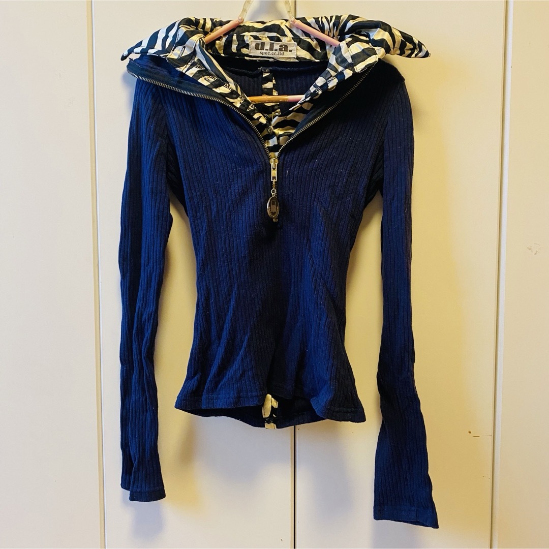 d.i.a - d.i.a.🖤ゼブラ柄トップスの通販 by 96ぎゃるSHOP🌺｜ダイア