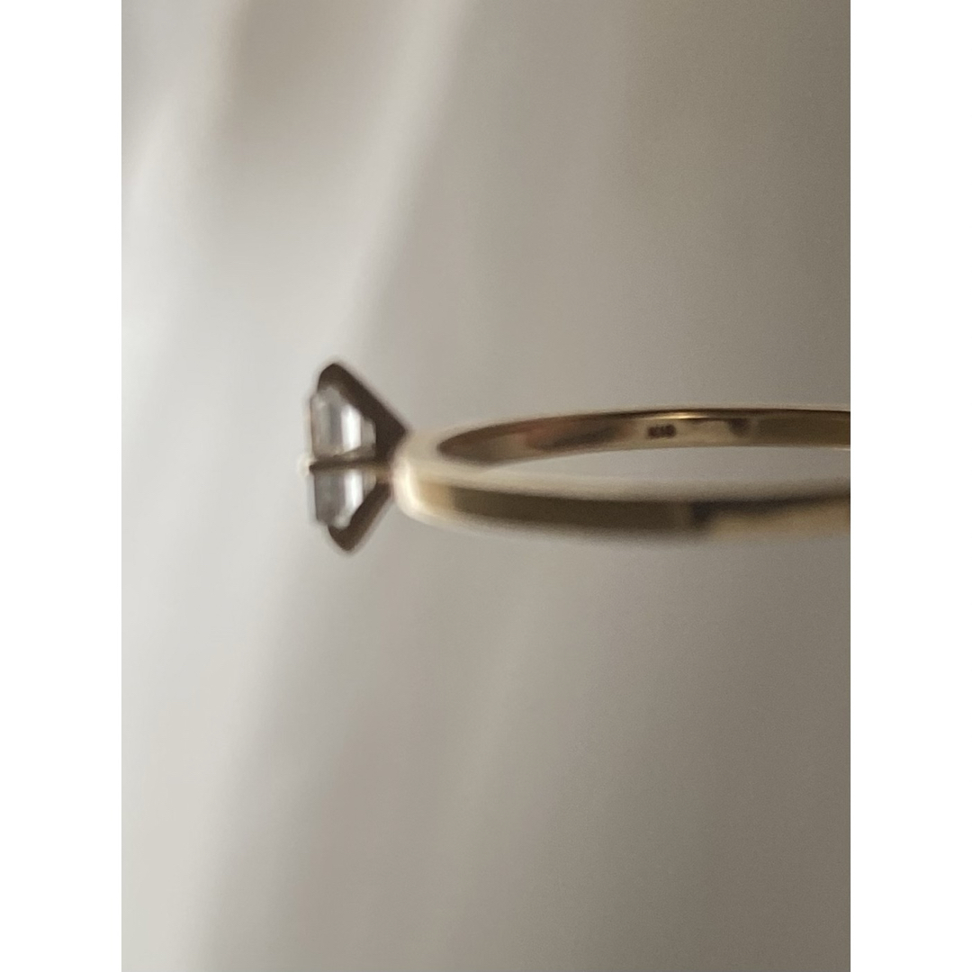 agete - agete K10 ホワイトトパーズ リングの通販 by N's shop