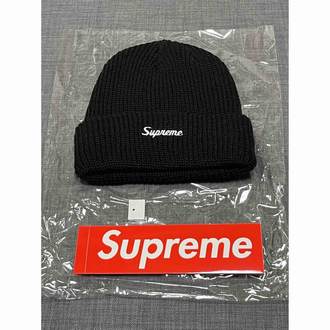 Supreme - 黒 Supreme Loose Gauge Beanie Black 新品の通販 by ART