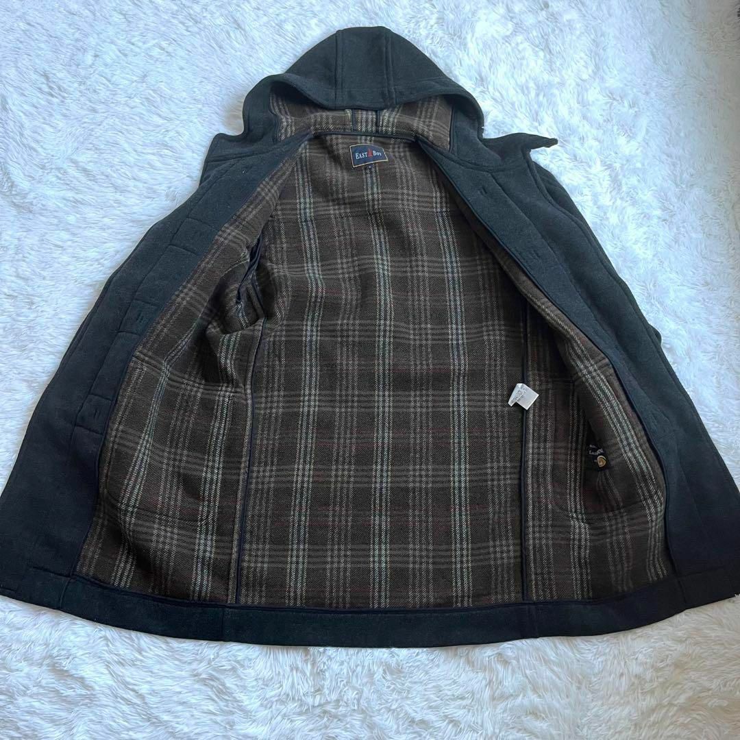 EASTBOY - 【大きめ】イーストボーイ カシミヤ混ダッフルコート
