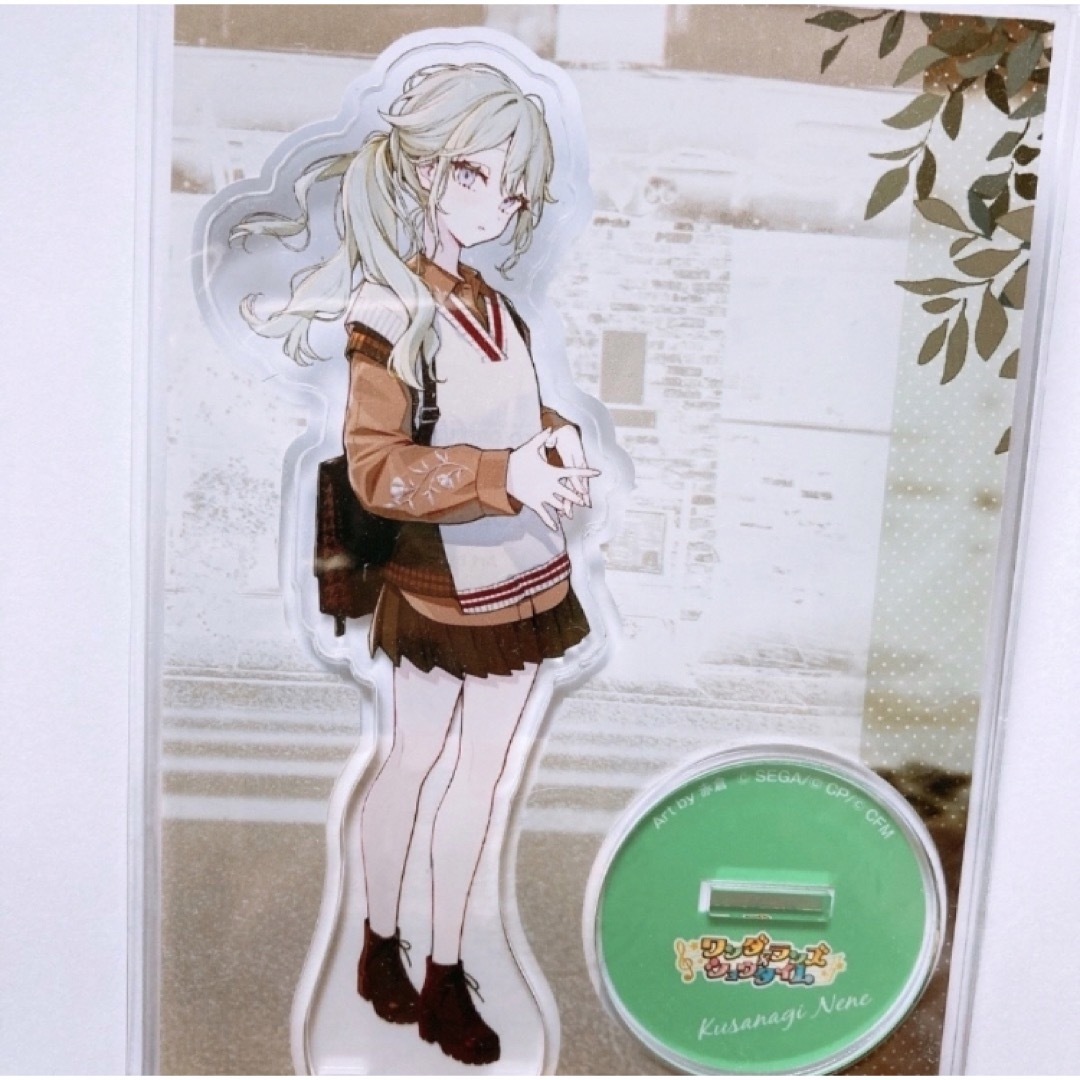 プロセカ プロセカ ZOZOTOWN コラボ 草薙寧々 チェキ アクリルスタンド