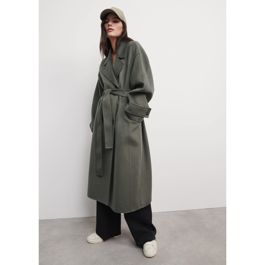 ZARA - ZARA ロングコートの通販 by em｜ザラならラクマ