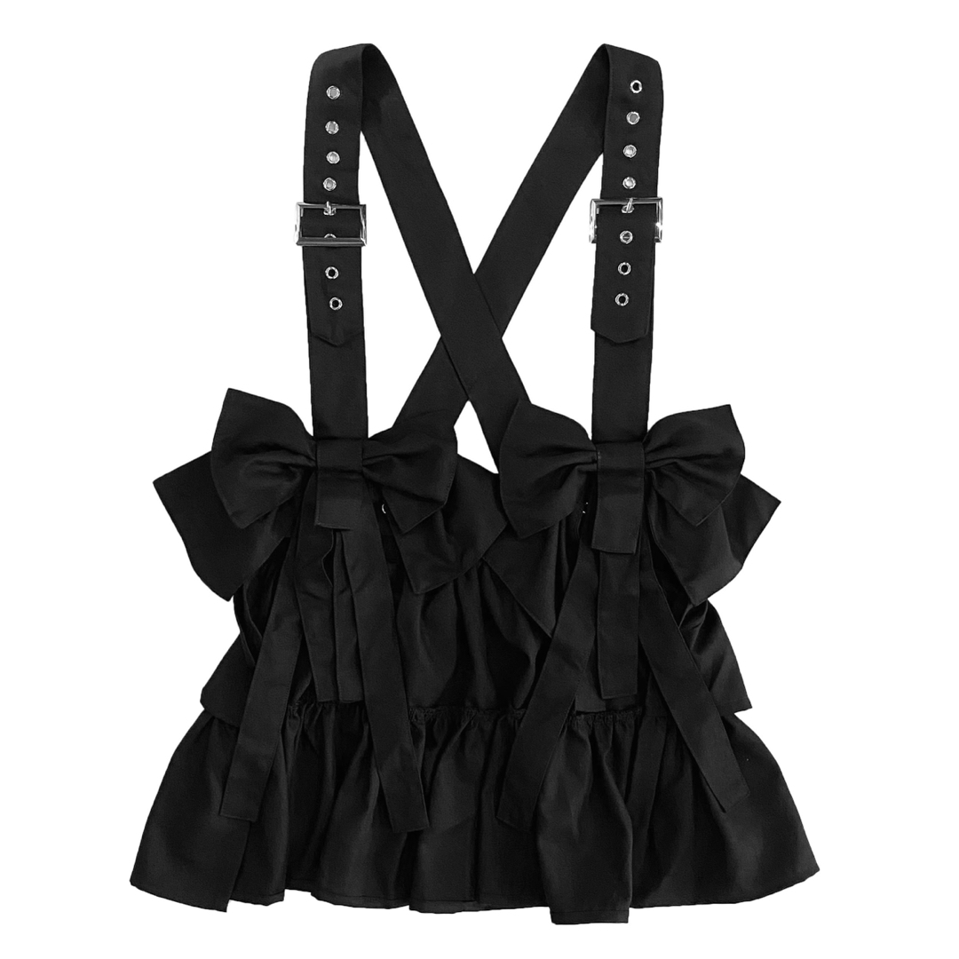 HEIHEI リボンハーネス 黒の通販 by melty｜ラクマ