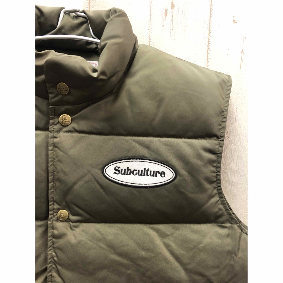 Subculture サブカルチャー ダウンベストの通販 by neko's shop｜ラクマ