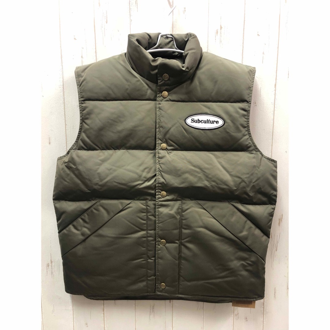 Subculture サブカルチャー ダウンベストの通販 by neko's shop｜ラクマ