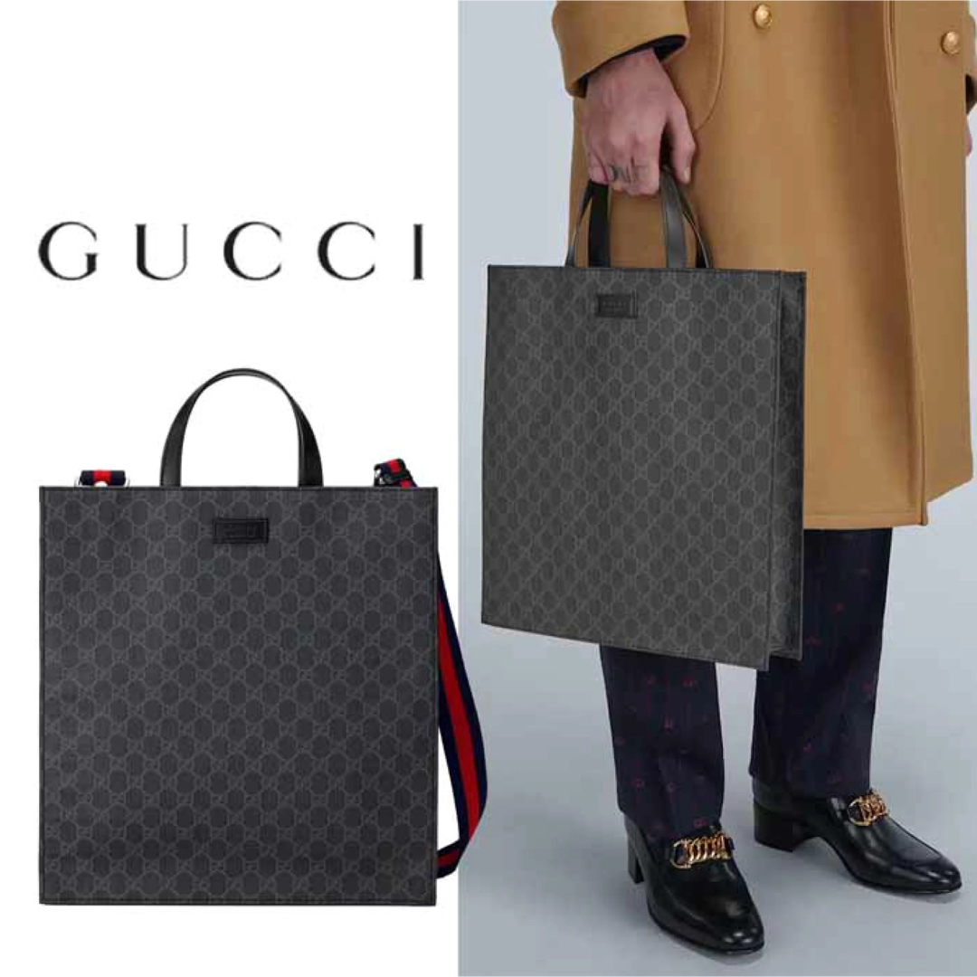 GUCCI - GUCCI ソフト GGスプリーム トートバッグ グッチの通販 by
