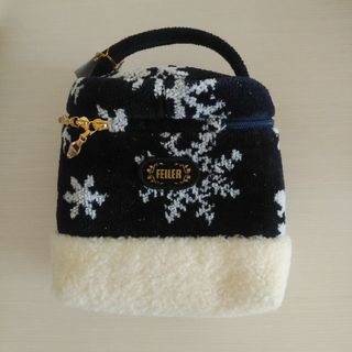 FEILER - 新品未使用 FEILERポーチ スノークリスタル バニティポーチの