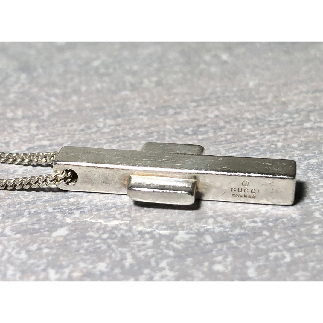 GUCCI - グッチ クロスネックレス シルバー 925 GUCCI silverの通販 by