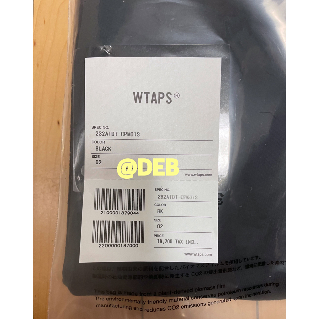 W)taps - WTAPS 2023FW FORTLESS SWEATER BLACK Mサイズの通販 by でぶ