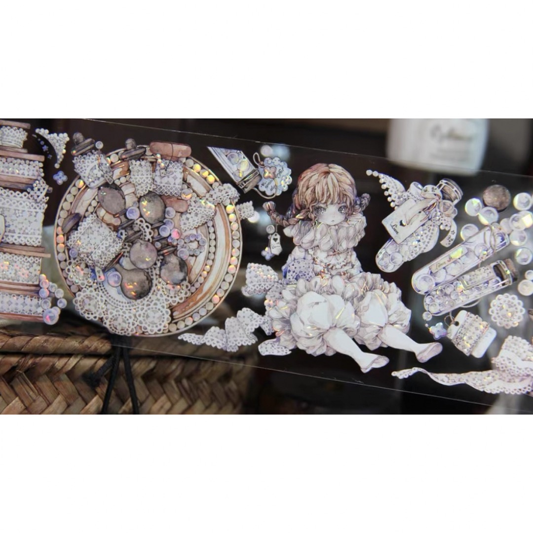 ⑤♡海外マステ♡ Lion Studio さん 蕾丝系（水晶）の通販 by マステ