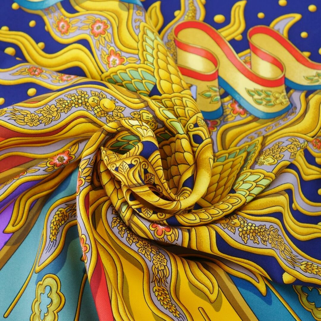 HERMES - 美品 エルメス HERMES スカーフ カレ90 CARPE DIEM 今日一日