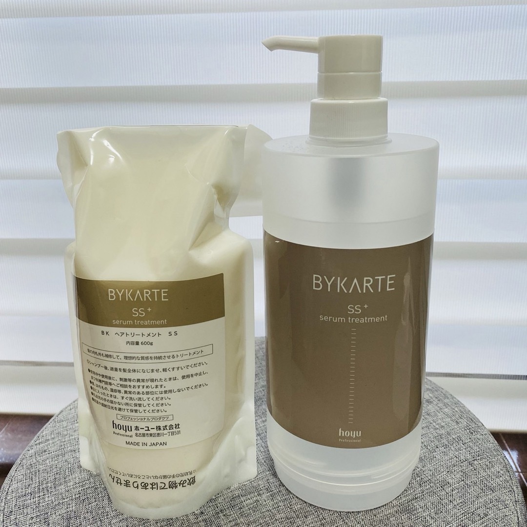 BYKARTE SSトリートメントとFH シャンプー 600mlセット 【公式通販】