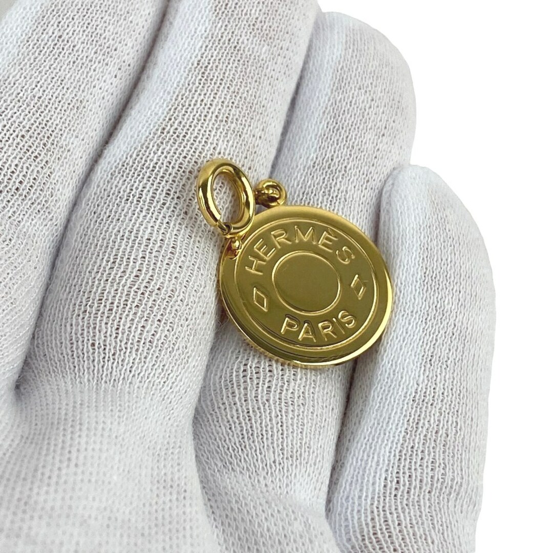 HERMES エルメス セリエ チャーム トップ GPゴールド ペンダントトップ