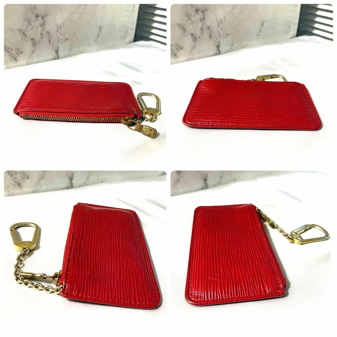 LOUIS VUITTON - ルイヴィトン エピ ポシェットクレ ミニ コイン キー