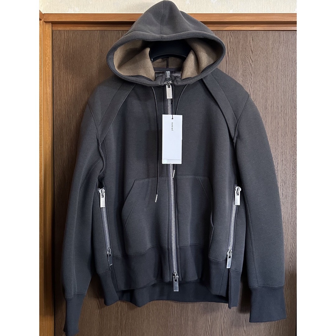 sacai - 2新品 sacai レディース スポンジ スウェット ブルゾン