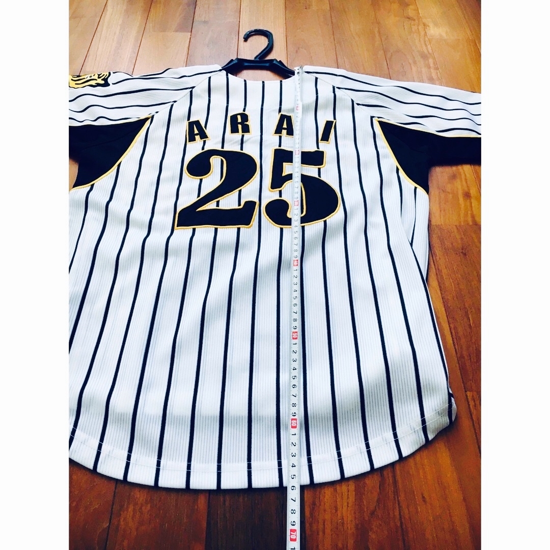 デサント デサント 阪神タイガース 2008 ホームプロコレユニ #25 新井