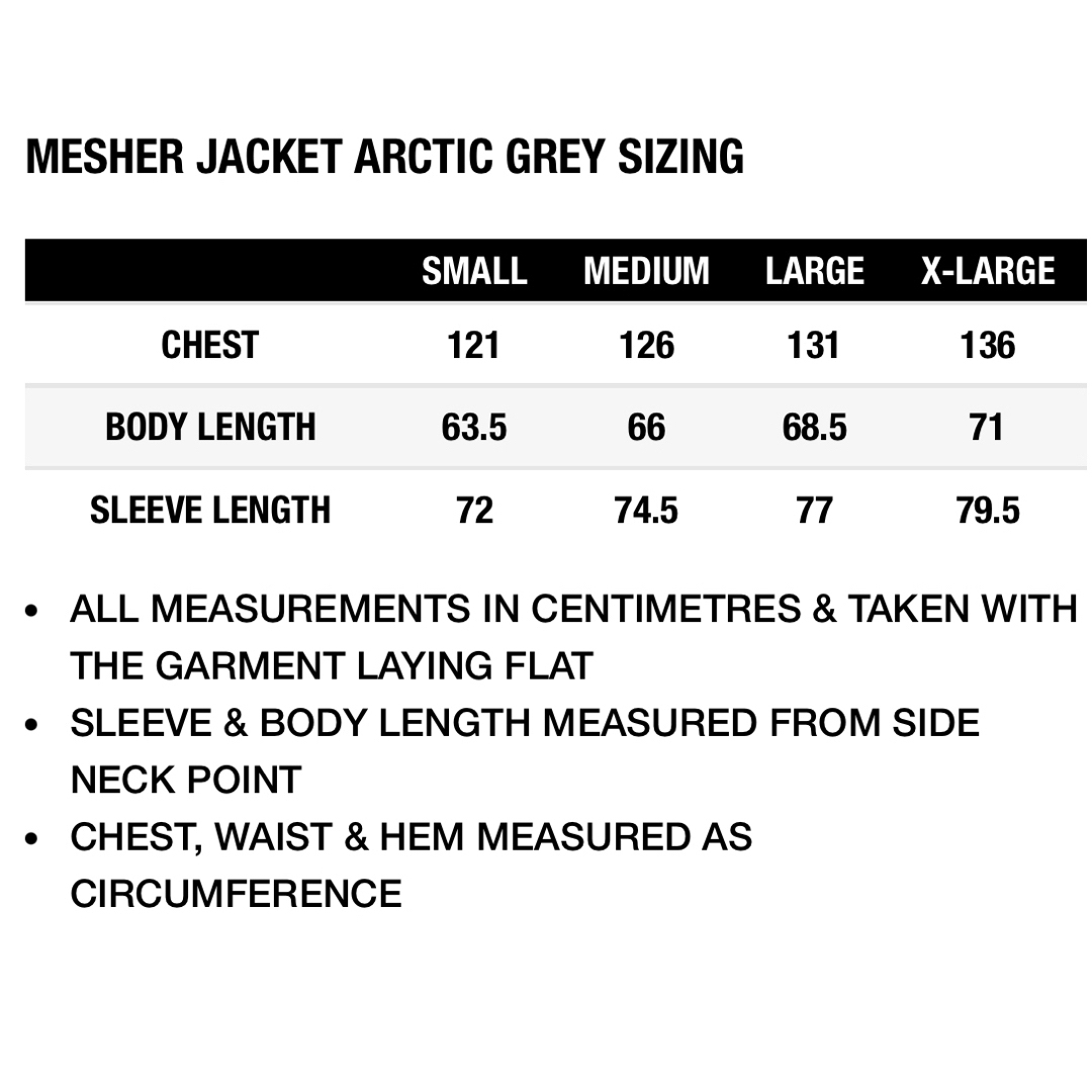 PALACE - PALACE MESHER JACKET ARCTIC GREY Mサイズの通販 by