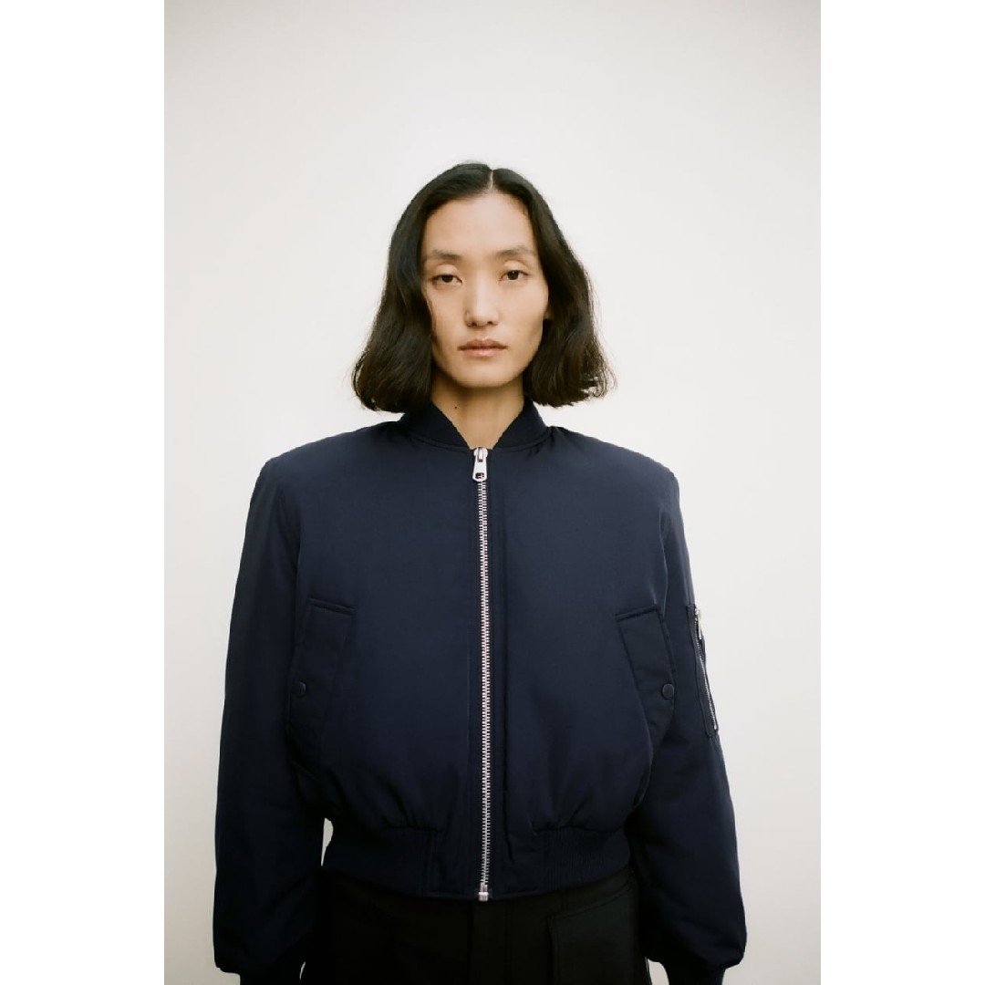 ZARA - ZARA ZW COLLECTION ショート ボンバージャケット Sサイズの