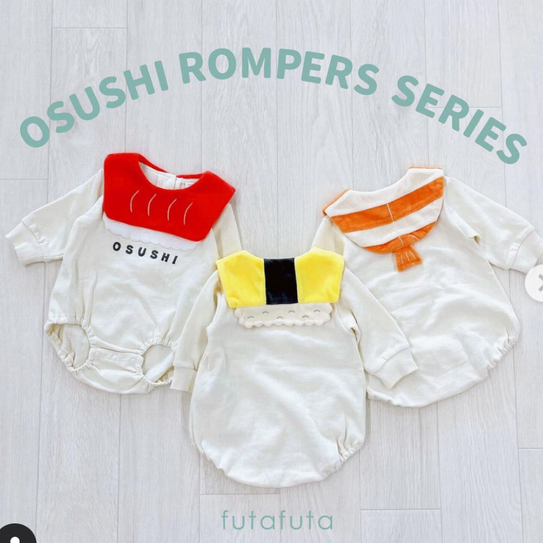 futafuta - バースデイ お寿司ロンパースの通販 by eshop｜フタフタ