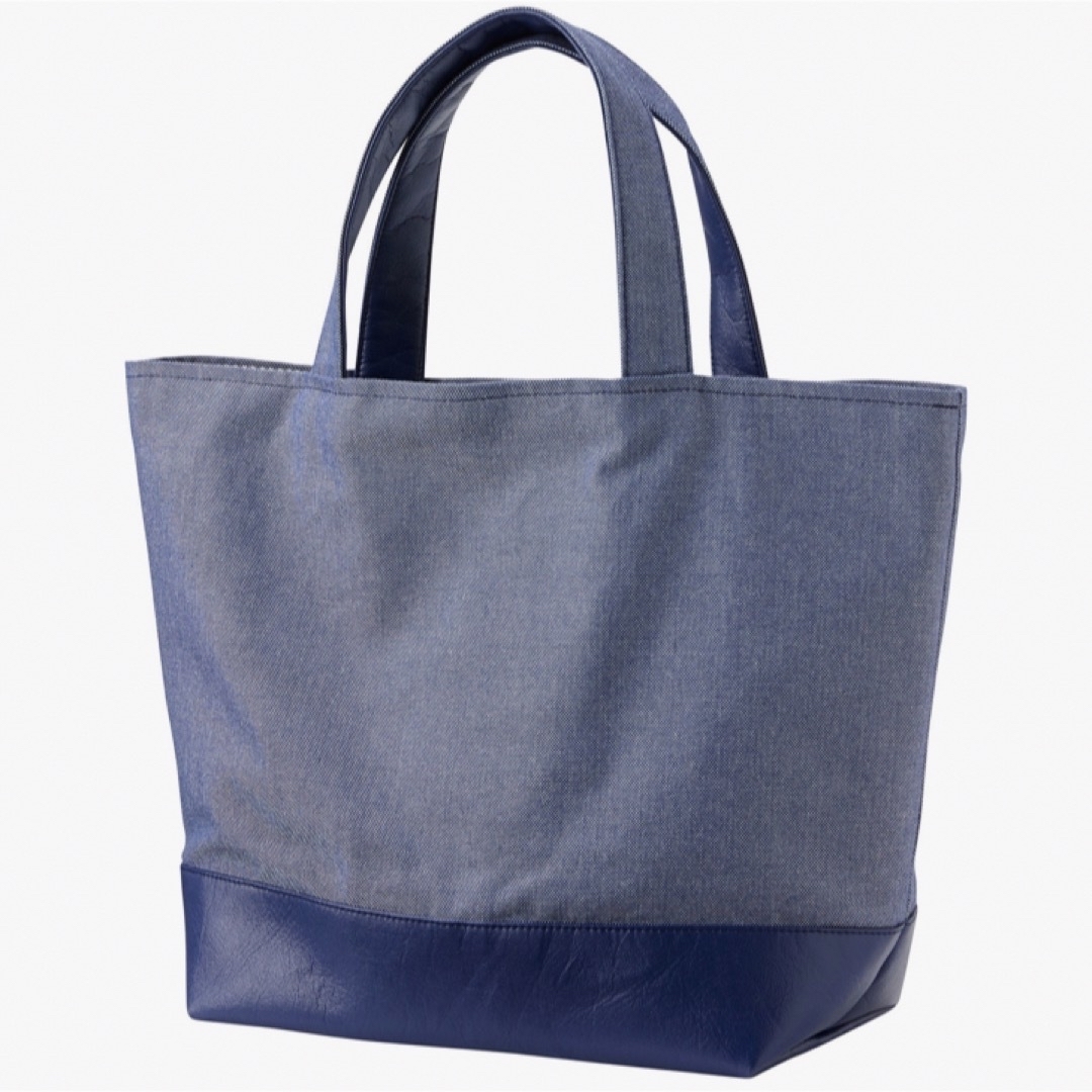 familiar - 【完売品】☆ファミリア マチ付き デニム トートバッグ