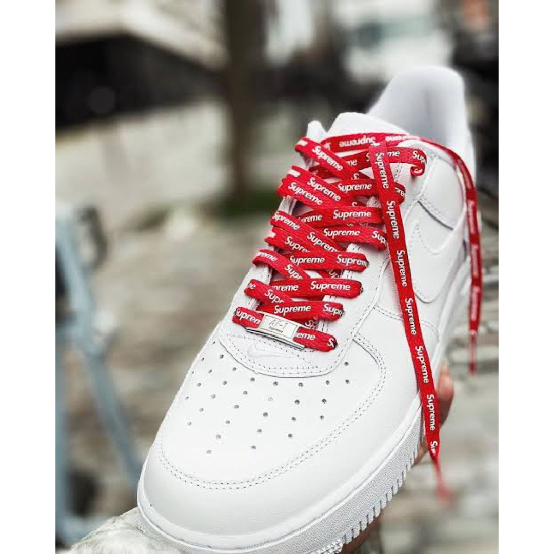 Supreme - Supreme＆NIKE AIR FORCE 1 靴紐 左右セットの通販 by まこ