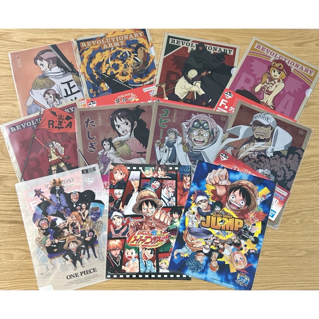 ONE PIECE ワンピース クリアファイルセットの通販 by 四葉's shop｜ラクマ