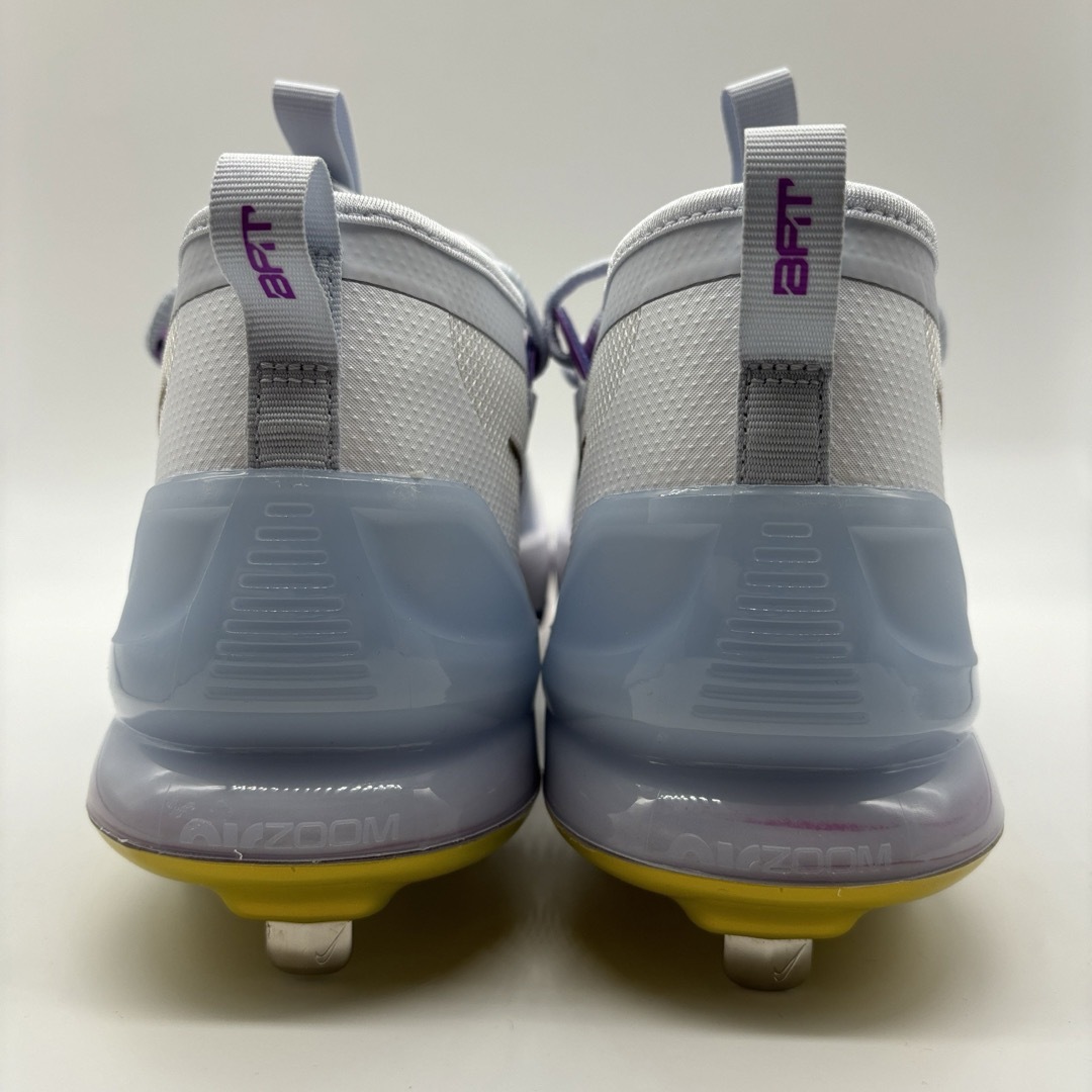 NIKE - NIKE 野球 スパイク ホワイト レインボー 白 金具 28㎝ ミドル