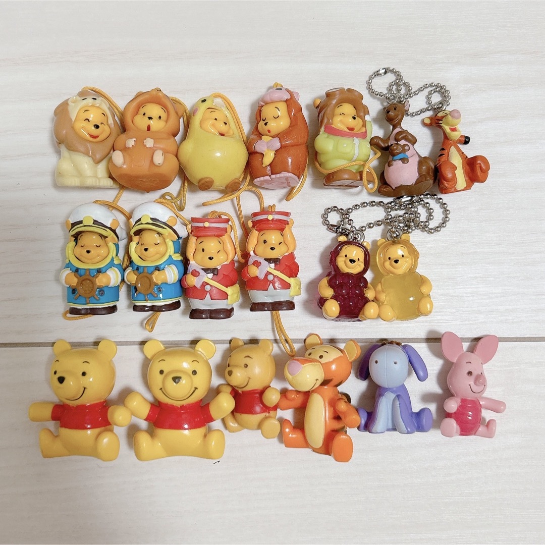 くまのプーさん - 【まとめ売り】くまのプーさん♡着ぐるみストラップ