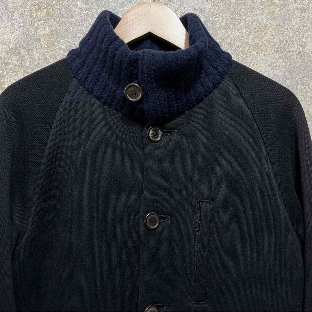 BLUE BLUE - BLUE BLUE ブルーブルー 裏ボア ブルゾン ジャケットの