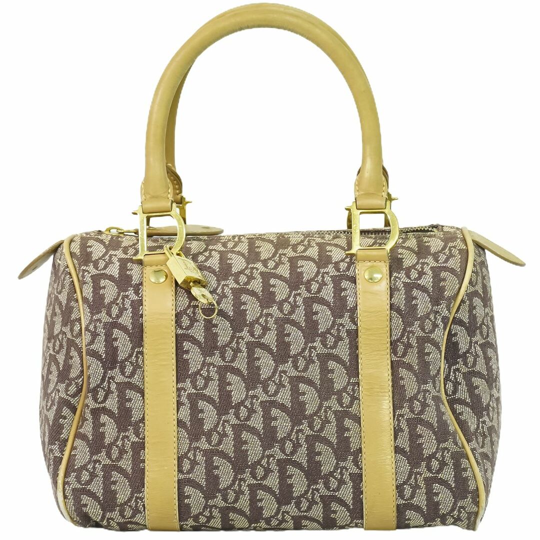 クリスチャンディオール christiandiorブラウン ミニボストンバッグ