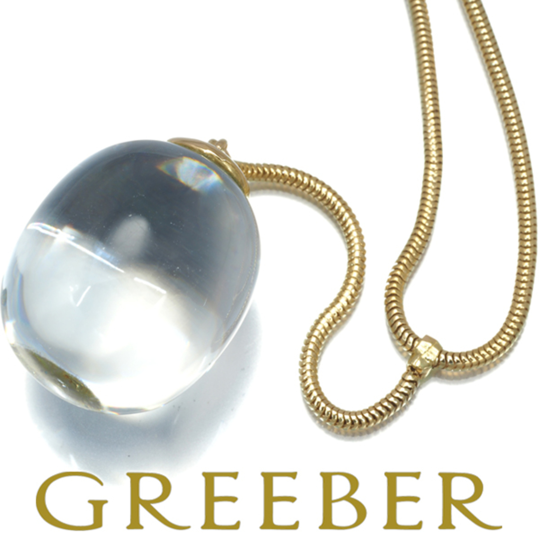 Baccarat - バカラ ネックレス クリスタルガラス タンタシオン K18YG