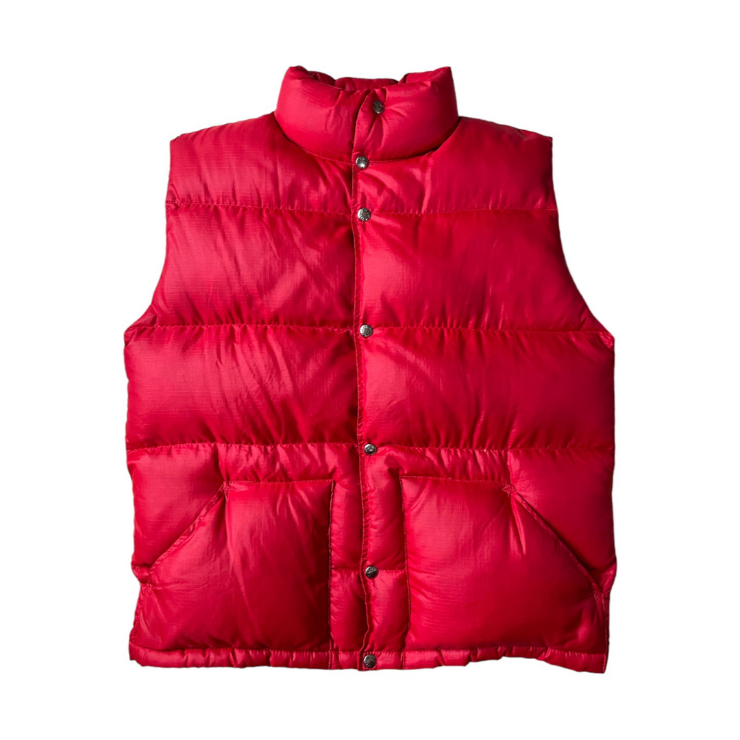 THE NORTH FACE - 70s USA製 THE NORTH FACE ダウンベスト 茶タグ
