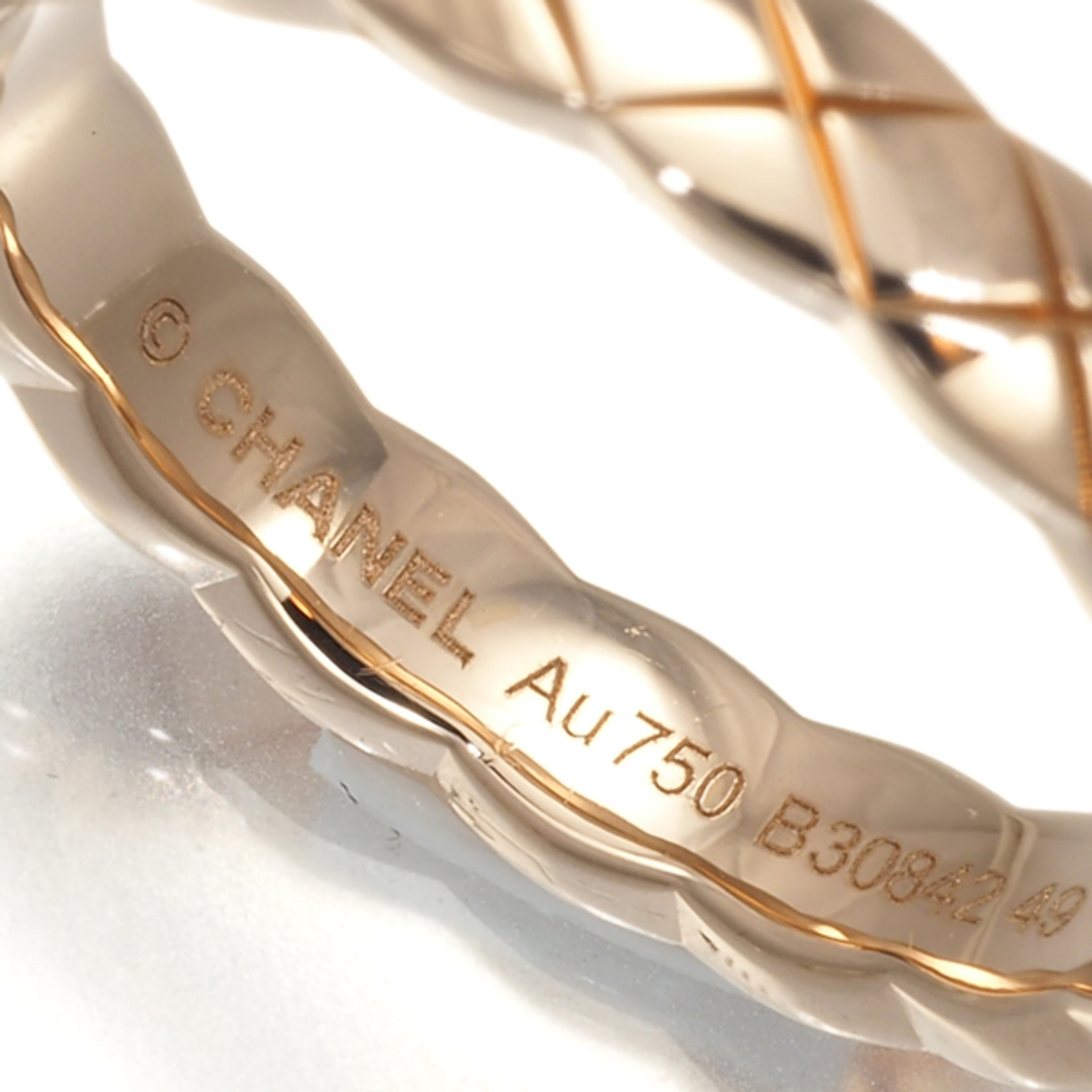 CHANEL - シャネル リング ココクラッシュ ミニモデル 49号 K18PG の