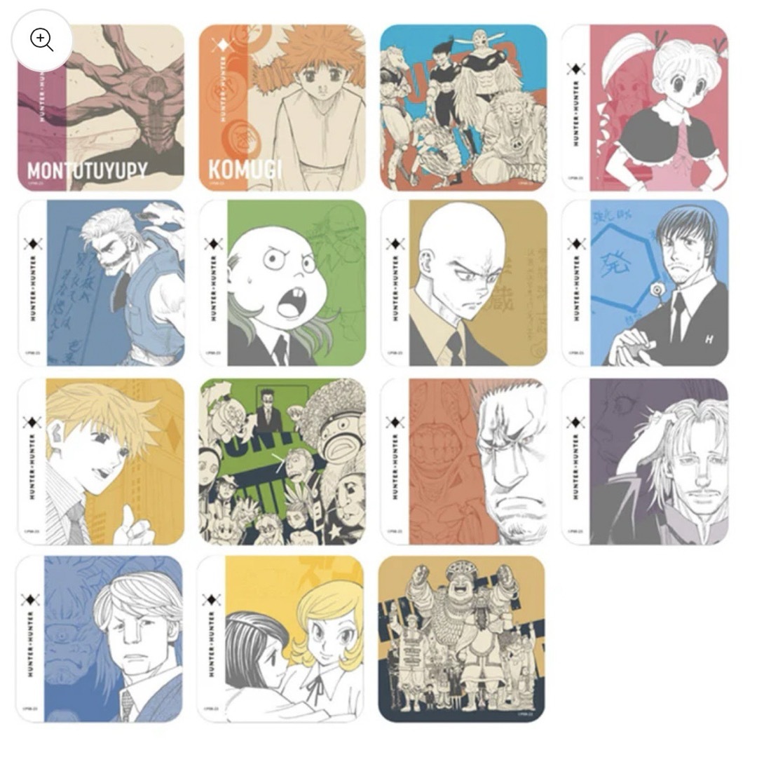 HUNTER×HUNTER ハンターハンター アートコースター 第2弾 全種の通販