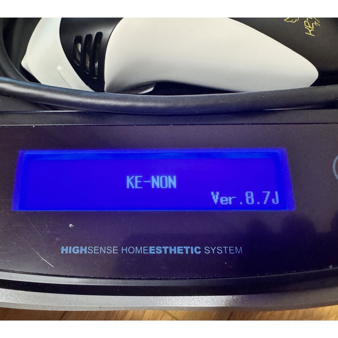 ケノン Ver.8.7 新品ストロングカートリッジ付き 脱毛器 kenon 本体の
