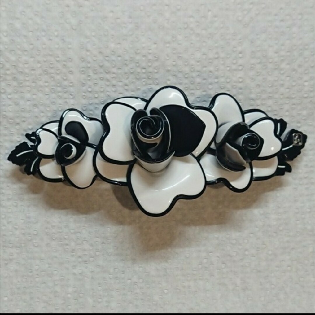 アレクサンドル ドゥ パリ 薔薇 ローズ バレッタ